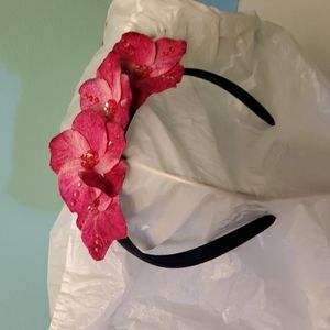 Sequin Flowered Headband